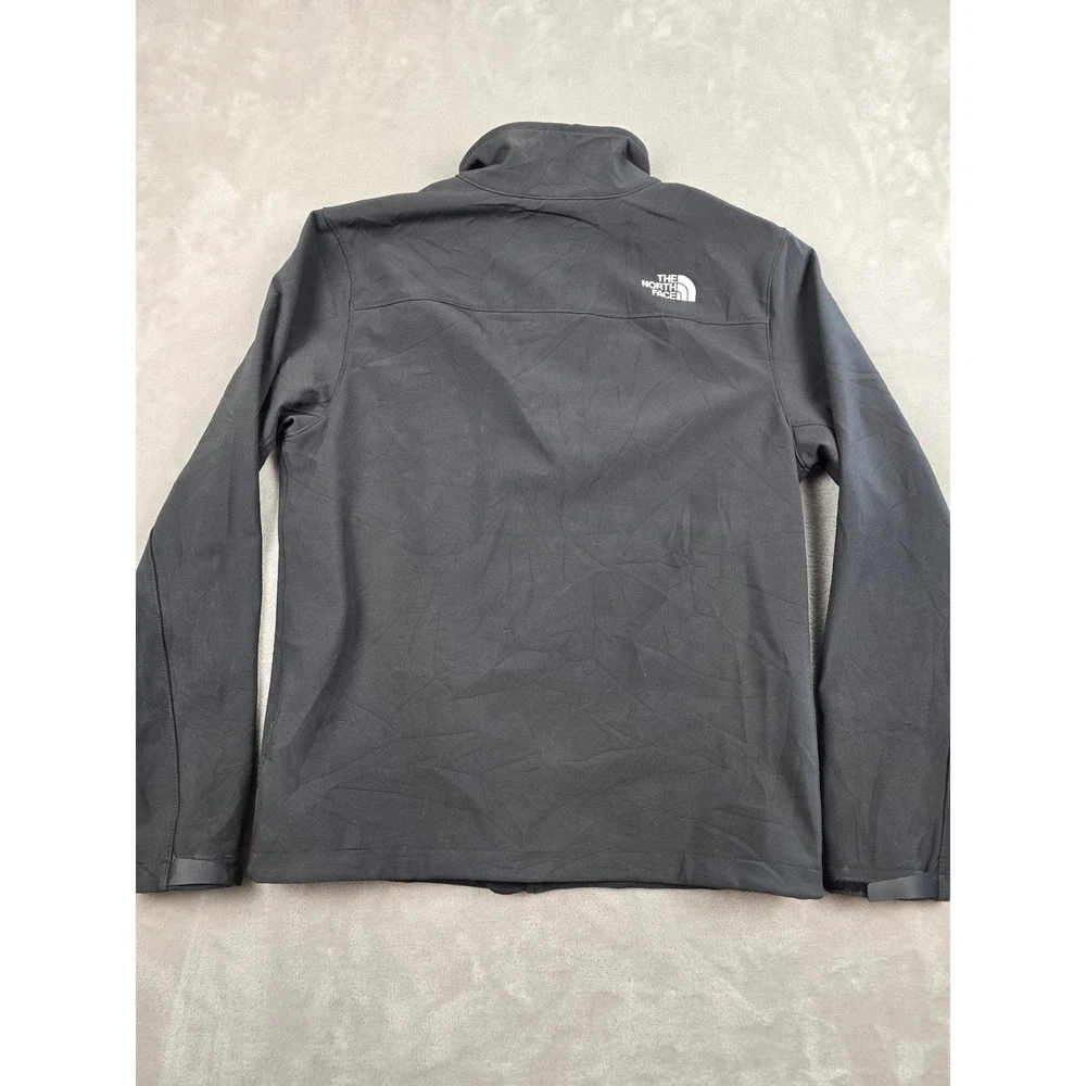 The North Face WindWall Softshell Jacket Mens Medium Black Full Zip Outdoor